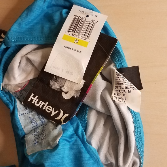 Blue Hurley swim set a51 - Picture 5 of 10